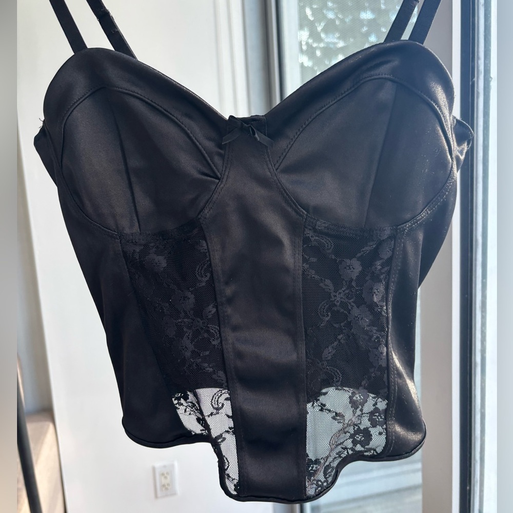 Black Lace corset top
